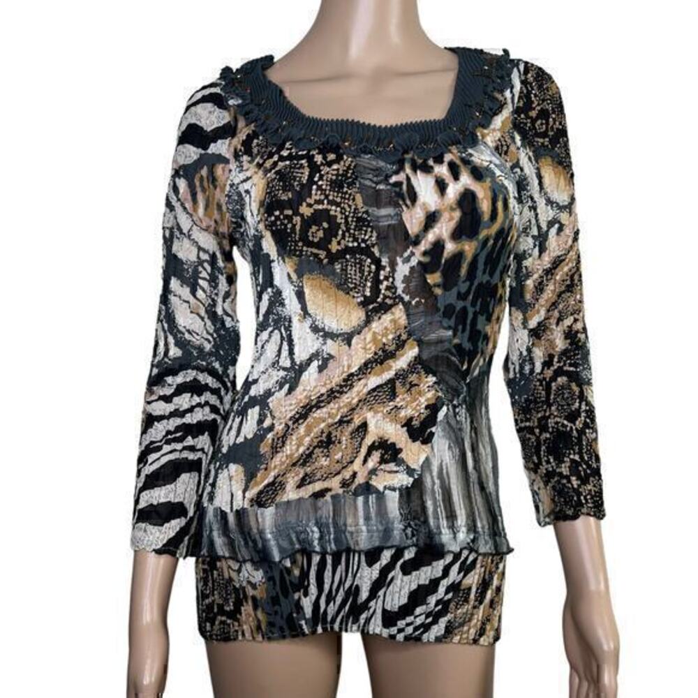 Alberto Makali Women’s Top Blouse Size s Pullover